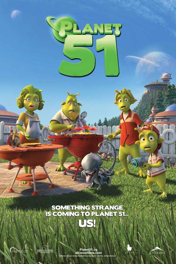 Planet 51 Movie Poster